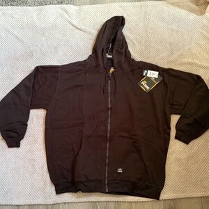 Carhartt Men's Brown Zip Up Sweater